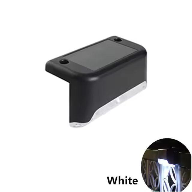 Lámpara Solar LED para Escaleras - Luz Nocturna Impermeable IP65 - 1
