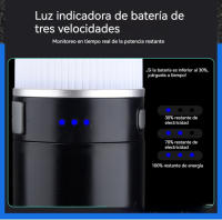 Lampara led recargable camping Portátil atmosphere Regalos de Navidad al aire libre multifunción Faroles carpa - details 7