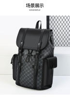 Nueva mochila escolar para chicos de secundaria, mochila universitaria de moda, bolsa de palmo oblicuo de viaje, mochila ligera de alta gama. - details 22