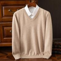 Jersey grueso para Hombre, ropa clásica cálida con cuello en V para otoño e invierno, Jersey para Hombre - details 11