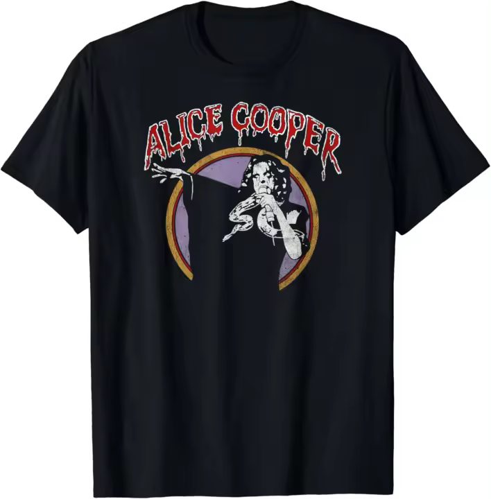Camiseta de Rock Alice Cooper Casa Loca para Hombres Moda y Estilo - 1