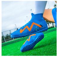 Nuevos zapatos de fútbol con picos rotos, zapatillas artificiales para correr, entrenamiento de hierba, juegos profesionales - details 36