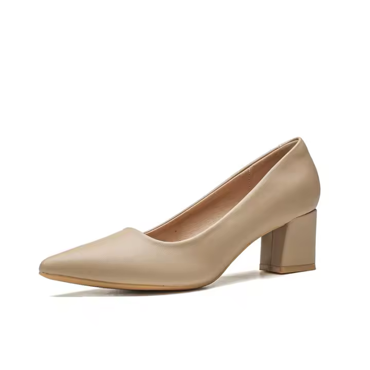 Zapatos de tacón alto de trabajo para mujer a principios de otoño de 2025 nuevo temperamento de damas de honor Versátil para trabajar Entrevista pies no cansados Zapatos de trabajo - 1