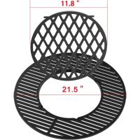 Hierro Fundido Asado Accesorios para el Sistema de Barbacoa Gourmet, Accesorios para Barbacoa para Parrillas de carbón de 57 cm - details 1