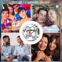 Abalorio Original de Plata de Ley 925 para mujer, abalorio de alta calidad adecuado para pulsera DIY, cuentas de amor para el Día de San Valentín, regalos de joyería para fiesta, nuevo - details 40