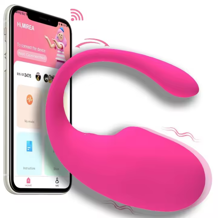 Nueva aplicación de simulación de renacuajo, ballena, huevo saltador, varilla vibratoria, masturbador femenino de punto G, productos sexuales para adultos, lote - 1