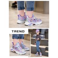 Zapatillas de deporte ligeras para niñas, zapatos de tenis deportivos transpirables, zapatillas de gimnasio para niños, entrenadores antideslizantes - details 13