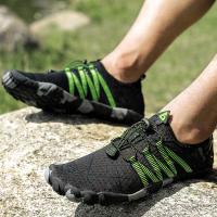 Zapatos de agua de verano para hombre y mujer, sandalias de playa descalzas para exteriores, zapatos acuáticos de secado rápido para buceo en río y mar - details 36