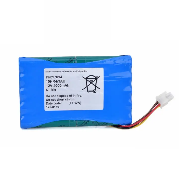 Batería de Monitor de signos vitales para GE 10HR4/3AU 17014 Datex-Ohmeda S/5CAM - 1