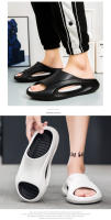 Nueva sensación de mierda para prendas de vestir de verano para hombres: deportes versátiles, suela gruesa antideslizante, zapatillas de playa casuales de moda - details 9