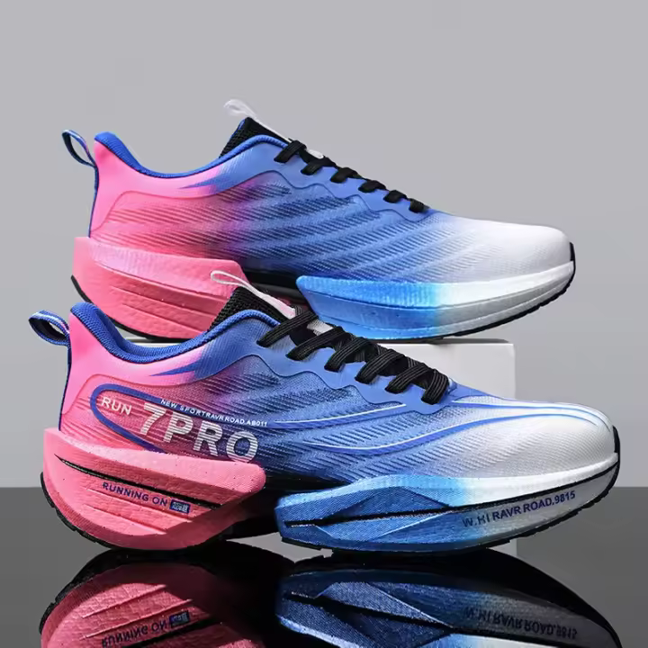 Nuevas Zapatillas Deportivas para Hombre Suela de Malla Suave con Placa de Carbono - 1