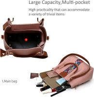 Bolsos Antirrobo de Hombro para Mujer, 4 Piezas, Bolso Bandolera para Mujer, Monedero - details 3