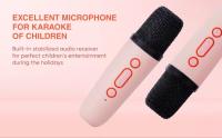 Karaoke Bluetooth para Niños Altavoz y Microfonos Juguete Educativo Regalos para Edades 3-15 - details 3