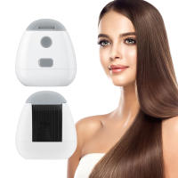 Masajeador eléctrico para el cuero cabelludo y la cabeza, aplicador líquido de medicina para el crecimiento del cabello, peine de aceite esencial, terapia de luz roja infrarroja, anticaída del cabello - details 0