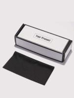 1 par de gafas rectangulares diarias para hombre sin base antiluz azul - details 3
