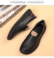 Nuevos zapatos casuales de cabeza redonda para hombres de cuero para hombres, mocasines, zapatos para hombres - details 22