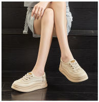 Zapatos blancos pequeños de mujer, primavera-verano 2025, nuevo estilo étnico retro, zapatos de junta de mujer, zapatos casuales de mujer - details 12
