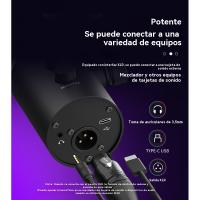 USB de sobremesa blog de juegos micrófono dinámico XRL reducción de ruido monitorización en tiempo real vídeo micrófono en directo comercio exterior - details 5