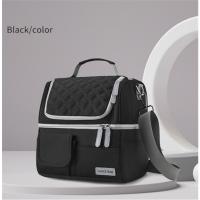 Nueva bolsa de almuerzo bolsa de viaje portátil oblicua span multifunción de gran capacidad aislamiento térmico bolsa de almuerzo impermeable bolsa de picnic - details 13