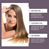 La crema para el cuidado del cabello HOEGOA Batana es suave, fuerte, fragante, brillante, hidratante y nutre el cuero cabelludo. - details 5