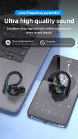 Bluetoot-auriculares inalámbricos Hi-Fi estéreo de graves, cascos IPX7 impermeables con reducción de ruido, deportivos, 8-10 horas de reproducción - details 6