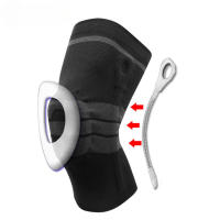 Knee Brace for Men Women Silicone Gel Spring Support Knee Pads Workout Meniscus Tear Joint Pain Relief Knee Sleeve - details 2