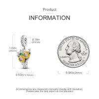 Dijes de plata de ley 925 para pulseras y collares, colgantes para pasaporte de avión, cuentas de mariposa, libélula, dijes de joyería - details 2