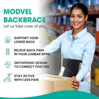 Corredera Ajustable para Alivio de Dolor de Espalda Soporte Lumbar para Hombres y Mujeres - details 12