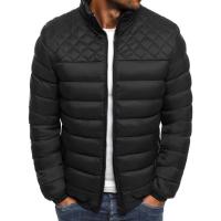 Chaquetas de algodón para hombre, abrigos con cuello alto, prendas de vestir exteriores, Otoño e Invierno - details 2