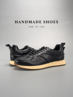 Zapatos hechos a mano de cuero vacuno de moda, transpirables y versátiles para hombre. - details 34