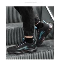 2025 nuevos zapatos de hombre de gran tamaño, estilo deportivo de malla transpirable, parte inferior gruesa, altura aumentada, zapatos para correr de moda urbana - details 14