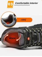 Zapatillas de Senderismo para Hombres Zapatos Deportivos para Trekking Antideslizantes - details 10