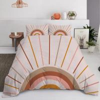 Conjunto de Cama de Arcoíris de Pasteles Dulces Colores para Bebés y Niños - details 0