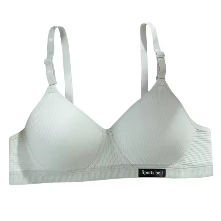 Ropa Interior Deportiva para Adolescentes Sujetador Sin Costuras, Suave y Agradable para la Piel - 1
