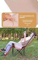 Silla reclinable jardin plegable portatil camping multifunción al aire libre - details 7