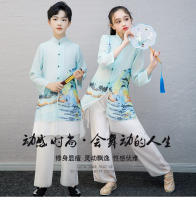Hanfu, libro para estudiantes de escuela primaria Guoxue para niños, ropa para niños, disfraces antiguos de estilo chino, recitación para niñas - details 0