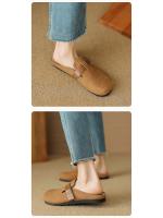 Pantuflas Birken retro planas sin cordones para mujer, 2025. - details 3