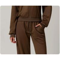 Pantalones deportivos de pierna ancha para mujer, pantalones deportivos holgados de cintura alta, pantalones térmicos informales, ropa deportiva para gimnasio, pantalones deportivos informales. - details 4