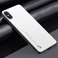 Funda de lujo de cuero PU para iPhone XS Max Cubierta trasera de silicona a prueba de golpes - details 15