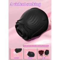 Leten-vibrador de succión de rosas, lengua para lamer, pezón Oral, estimulador de vacío para clítoris, Juguetes sexuales femeninos, productos para adultos - details 1