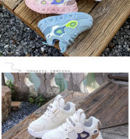 Nuevos zapatos ligeros para niños de malla transpirable, zapatos deportivos para niños intermitentes, niña, niño, papá, zapatos de moda. - details 7