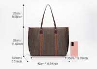Bolso de Mano de Lujo Clásico Grande Capacidad Funcional Multifuncional para Mujeres - details 1