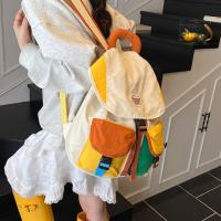 Bolsas para padres e hijos de 2 tamaños a juego de colores, mochila escolar con cordón multibolsillo de estilo coreano, mochila de nailon de gran capacidad para niños - details 37