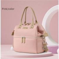 Bolsa de aislamiento térmico de doble capa Bolsa de picnic al aire libre Bolso impermeable portátil Bolsa de almuerzo de mantenimiento fresco con un solo hombro - details 13