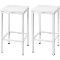 Conjunto de Mesa de Bar y 2 Sillas Estructura de Metal Tamaño 100x40x100 cm - details 5