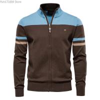 Sudadera de Punto Casual de Moda para Hombres Cuello Alto de Medio Talla con Capucha - details 3