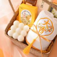 Toalla con borlas bordadas de alta absorción, toalla facial gruesa de estilo chino, Toalla de baño de regalo de boda respetuosa con la piel para niños/adultos - details 1