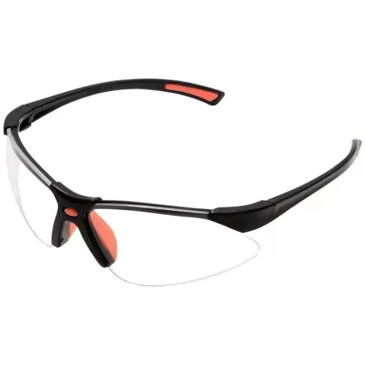 1/2 tú. Gafas ventiladas a prueba de viento para prevención de arena, gafas de seguridad para laboratorio de trabajo - 1