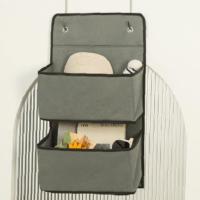 Bolsa de almacenamiento multicapa de tela no tejida, bolsa colgante plegable para almacenamiento de desechos montada en la pared, ahorro de espacio, gran capacidad - details 6
