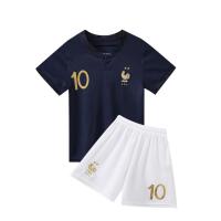 Conjunto de Uniforme de Fútbol de Equipo Nacional de Francia Jersey para Hombres y Niños - details 2